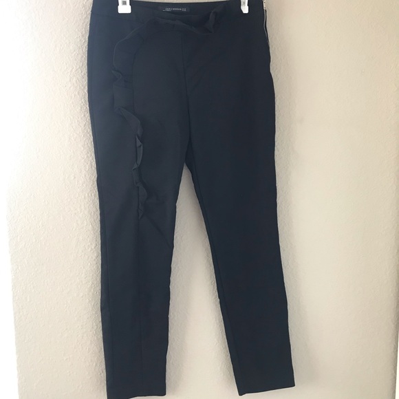 Zara Dress Pants with Ruffles - Picture 3 of 5